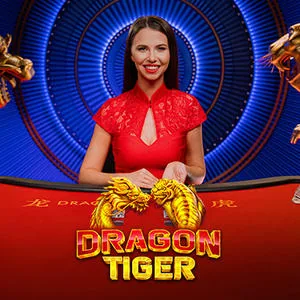 Dragon Tiger live-spil hos Huzzlin Casino